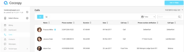 Cocospy Review - Call and SMS monitoring