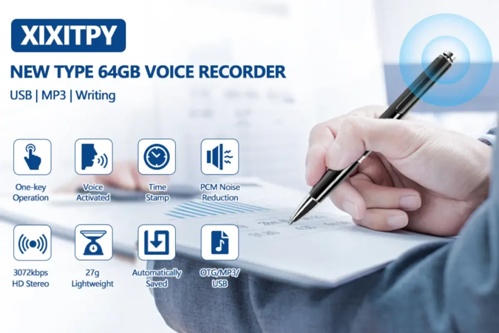 XIXITPY digital voice recorder