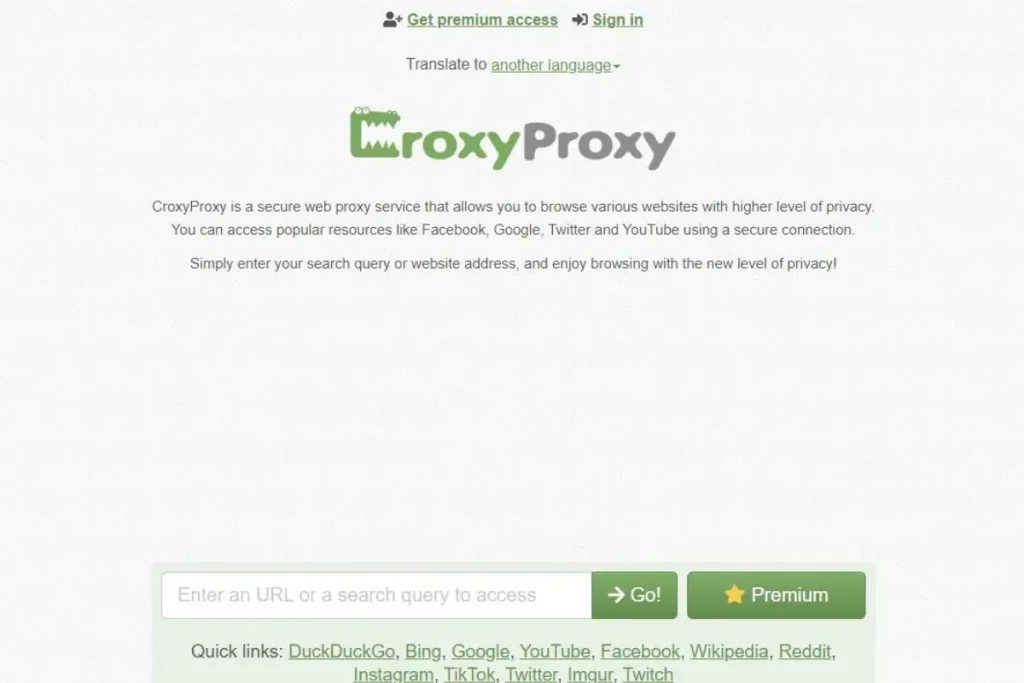 CroxyProxy