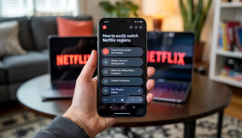 How to Easily Switch Netflix Regions on an Android Phone