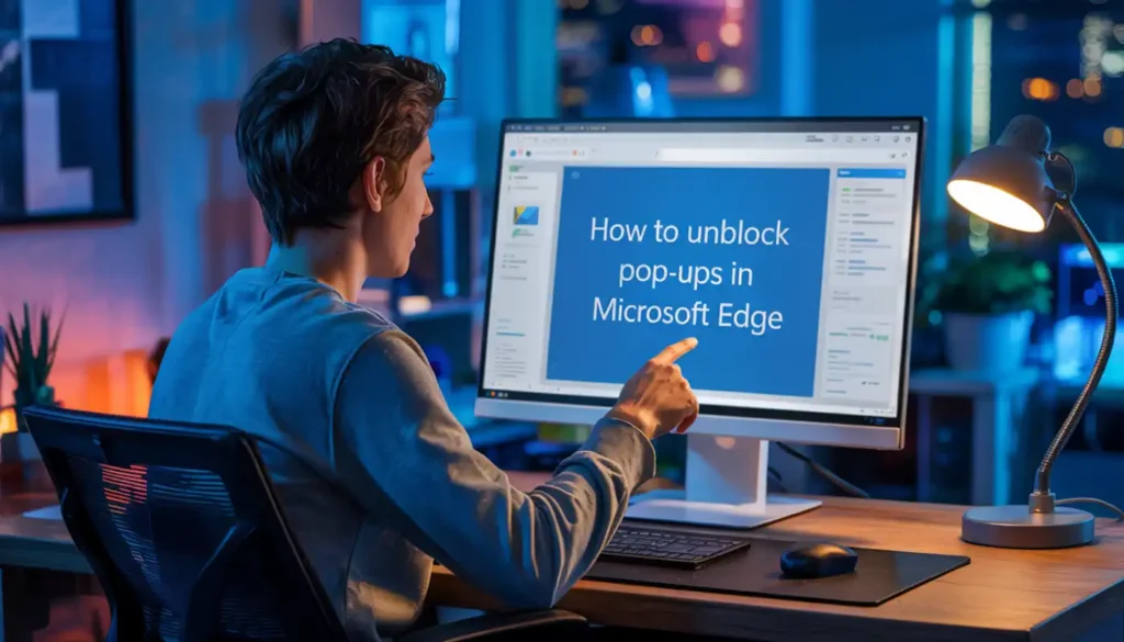 How to Unblock Pop-Ups in Microsoft Edge