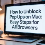 How to Unblock Pop Ups on Mac: Easy Steps for All Browsers