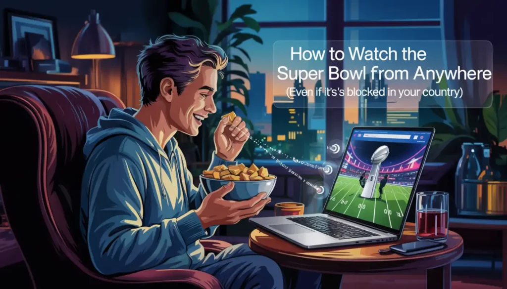 How to Watch the Super Bowl from Anywhere (Even If It’s Blocked in Your Country)