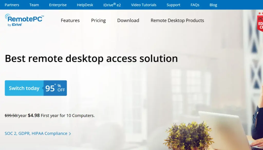 RemotePC: Top Remote Access Tool for Small Businesses