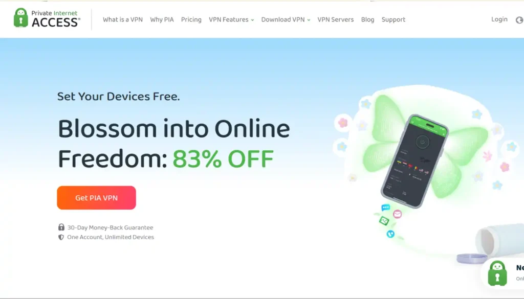Private Internet Access (PIA): Best for customization