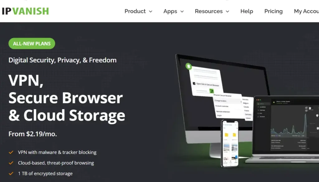IPVanish VPN: Best for power users and automation