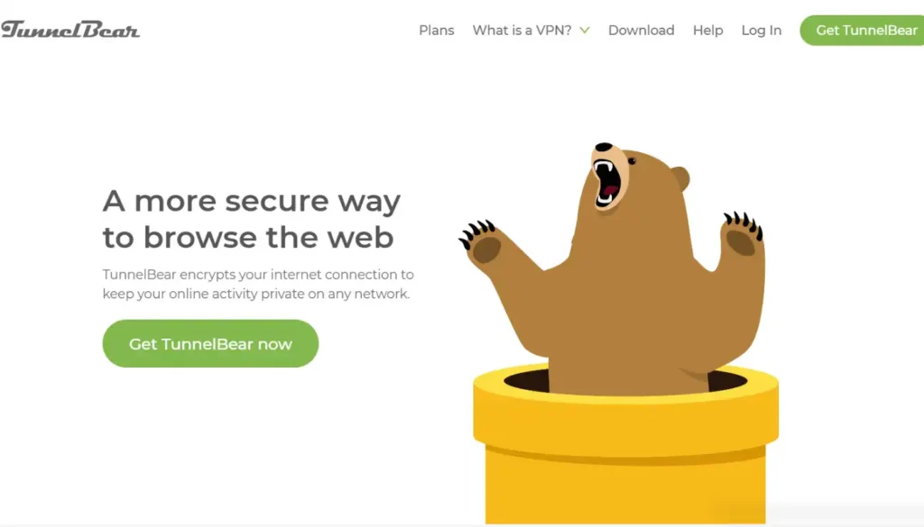 TunnelBear: The best free VPN for beginners