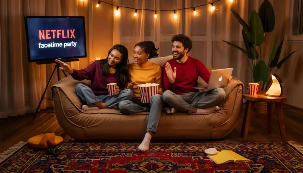 Setting Up Your Netflix FaceTime Party