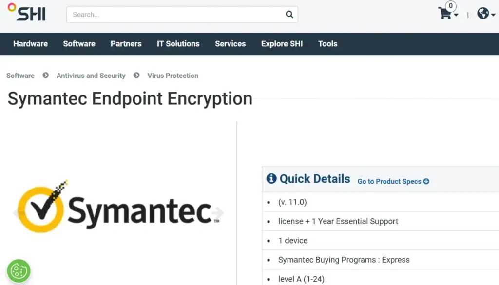 Symantec Endpoint Encryption