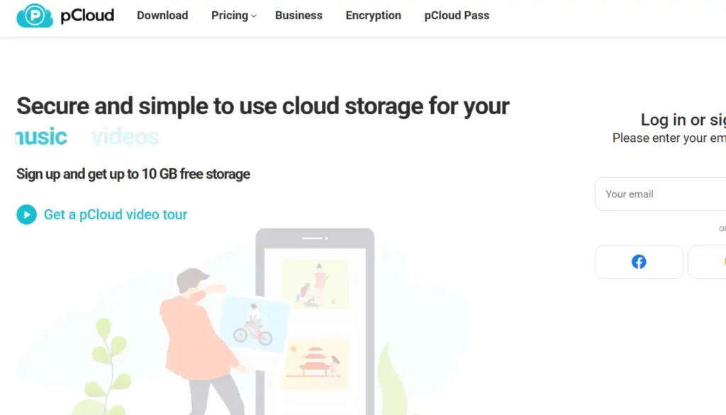 pCloud | Top Secure Cloud Storage Providers | Protect Your Privacy (2025)