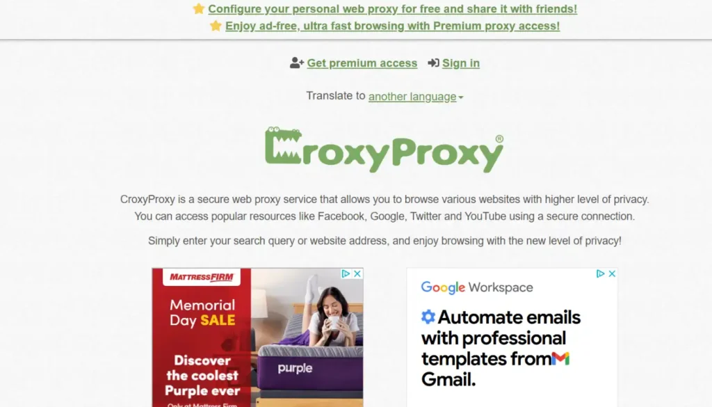 CroxyProxy