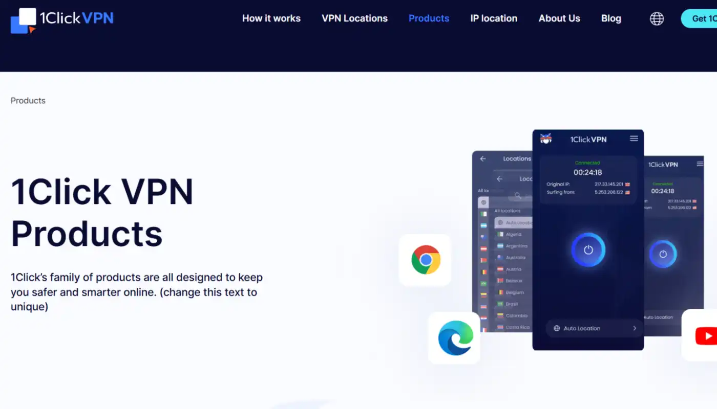 1clickVPN Proxy: Free VPN for Chrome - Fast & Secure 63 Using 1clickVPN to Enhance Your Browsing Experience