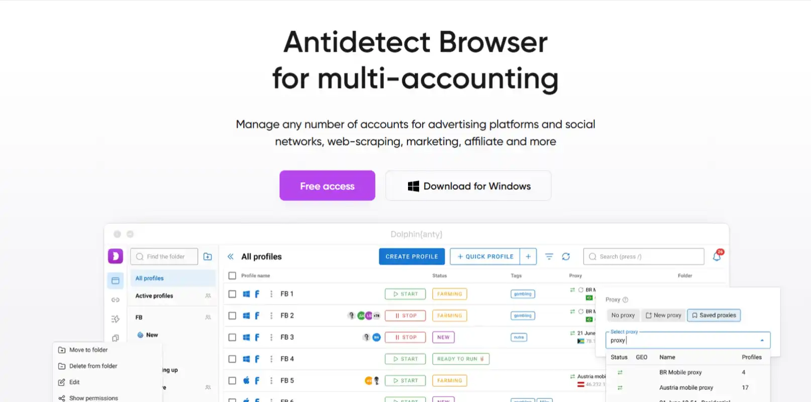 Best Antidetect Browsers in 2026: Top Tools for Multi-Account Safety, Privacy & Automation 66 Dolphin Anty