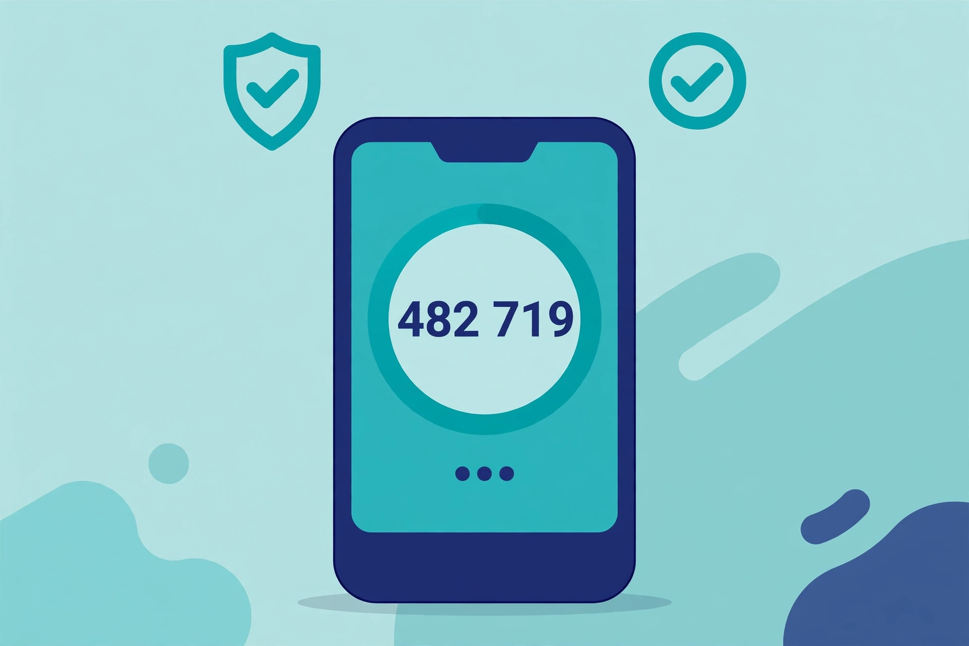 Two-Factor Authentication: A Simple Setup Guide for Every Account (2026) 57 A phone showing an authenticator app with time based login codes