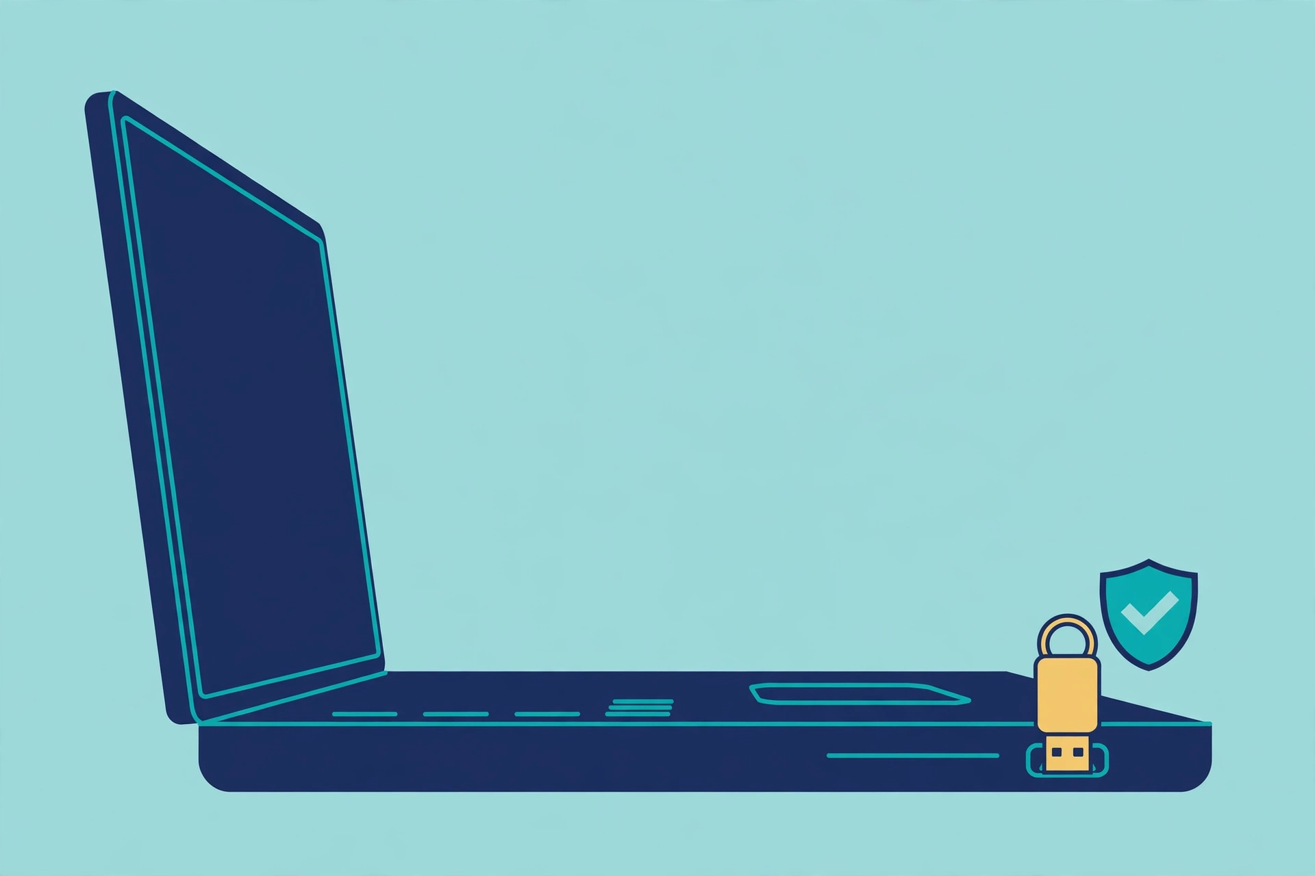 Two-Factor Authentication: A Simple Setup Guide for Every Account (2026) 58 A hardware security key next to a laptop for strong account protection