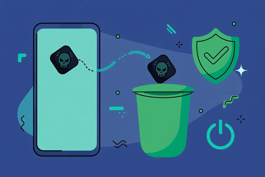 How to Detect Spyware on Android: Signs, Checks and Removal (2026) 59 Removing a suspicious app from an Android phone in safe mode