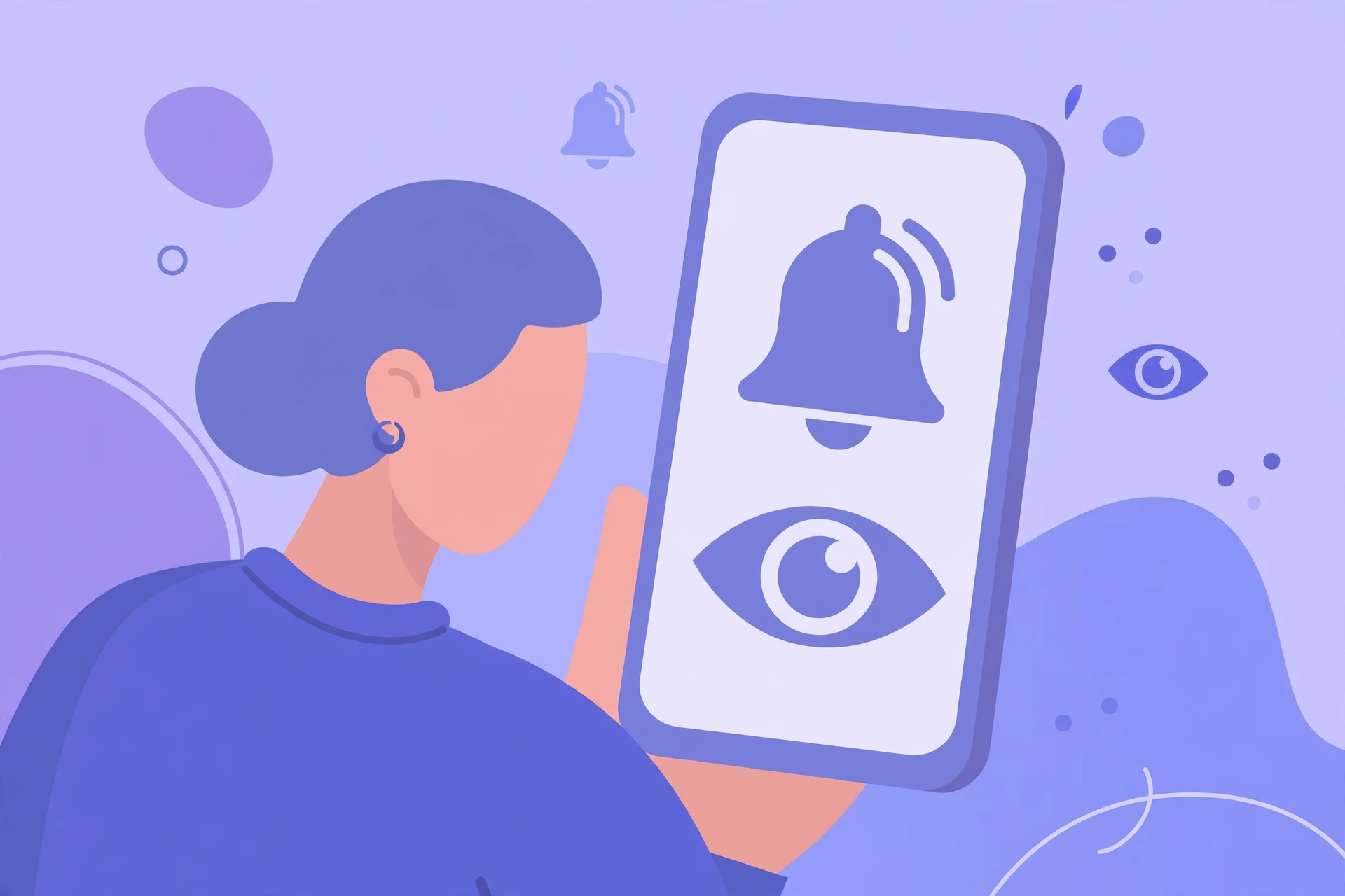 mSpy vs EyeZy in 2026: Features, Price and Ease Compared 60 Illustration of a phone showing parental monitoring alerts and notifications