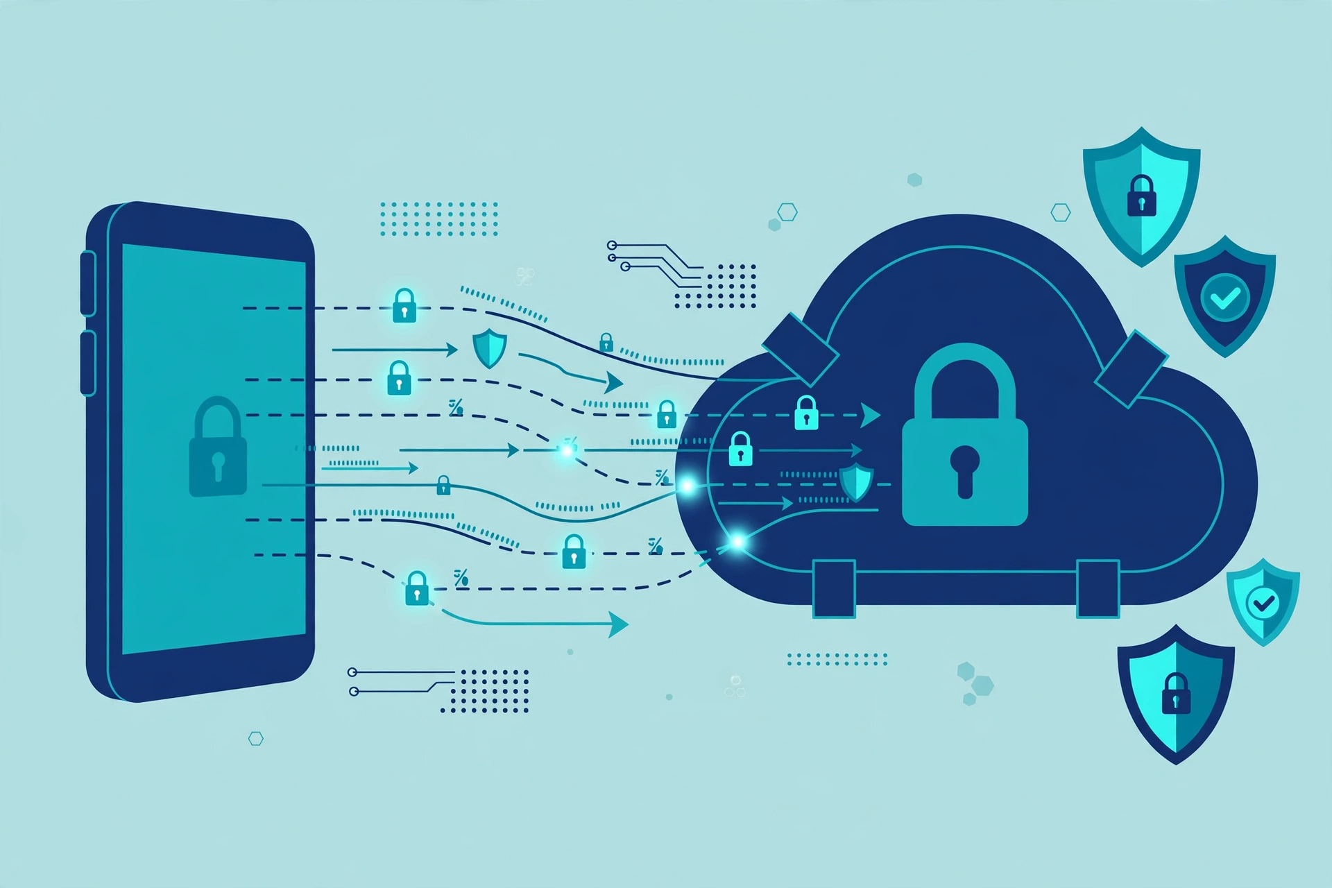 Illustration of keylogger data moving to a vendor server and why data handling matters