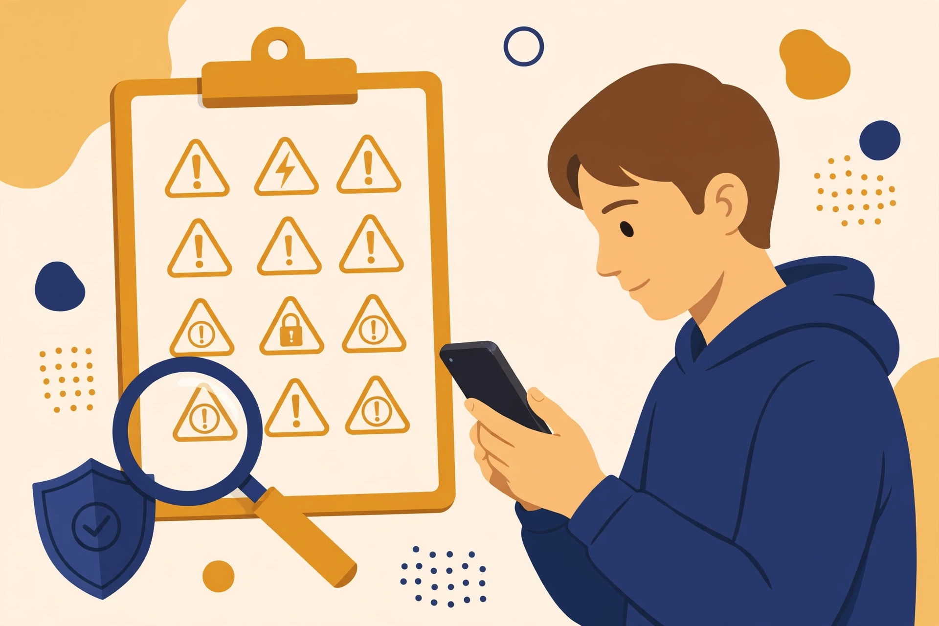 12 Signs Your Phone Is Being Tracked (And What to Do Next) 59 Person checking phone settings for signs of tracking