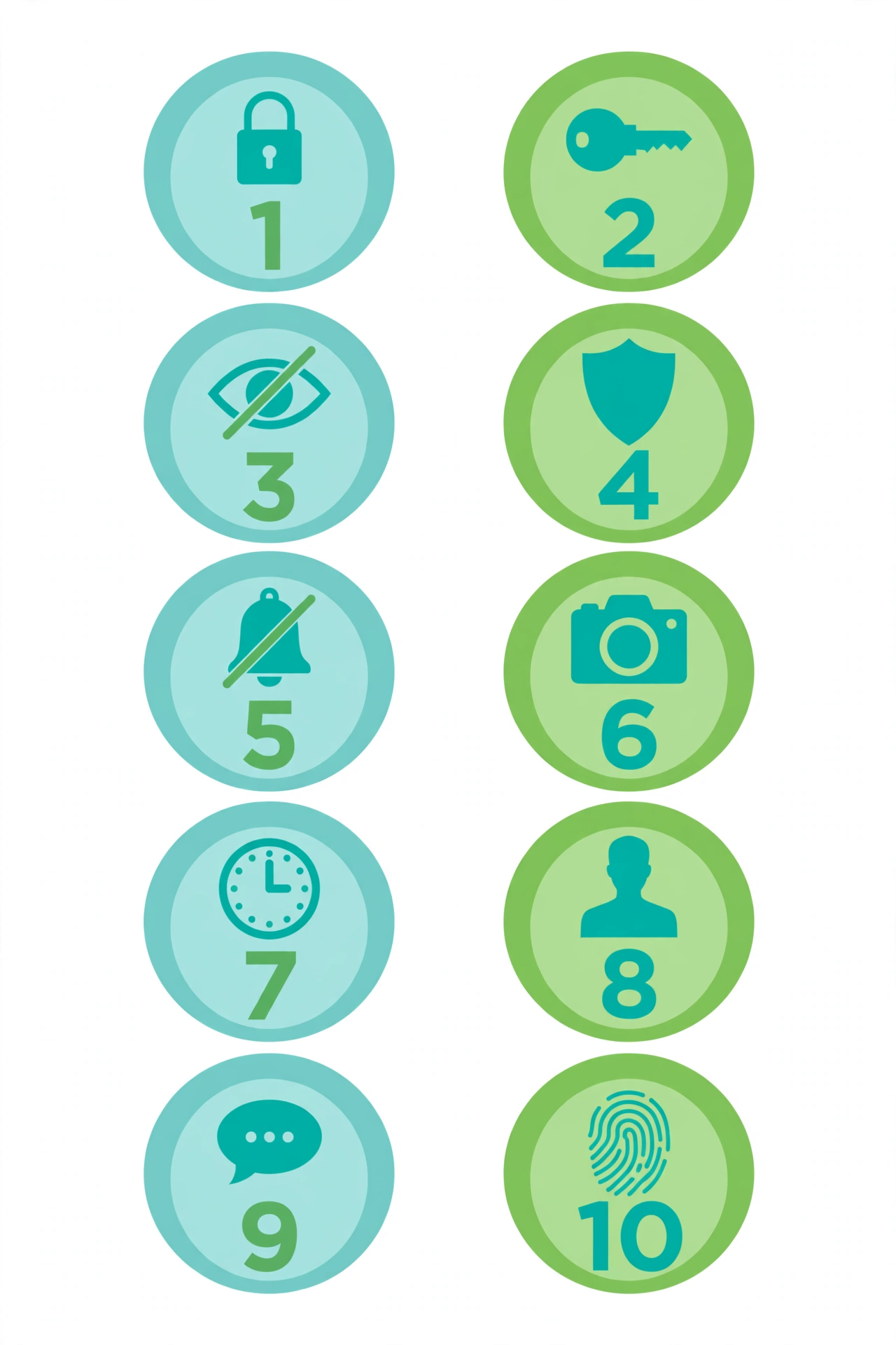 How to Secure Your WhatsApp: 10 Settings to Change in 2026 60 Infographic checklist for securing WhatsApp settings
